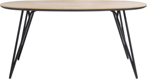 table de bar ovale 220 x 120 cm. (hauteur: 92 cm.)