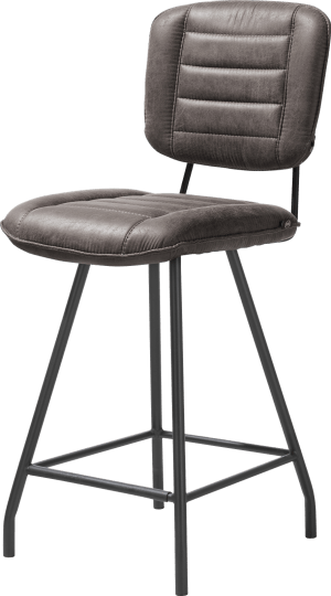 chaise de bar 4 pieds - tissu secilia