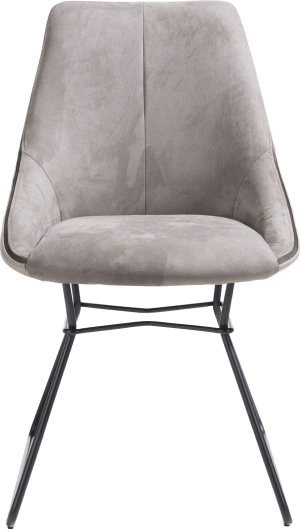 chaise cadre noir + combi tissu Savannah / Pala