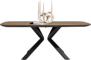 dining table 200 x 110 cm. - straight veneer