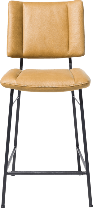 chaise de bar - pieds noir - tissu Pala