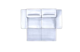 Bett/Lounge Fuer 2.5 Sitz