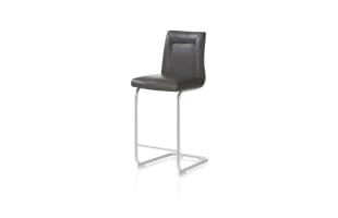 Frame Barstoel Rond Rvs
