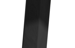 Noir Bois Pied Table