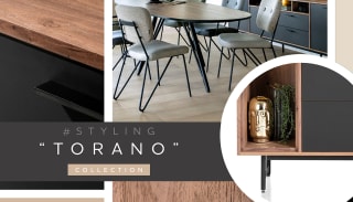 Een warm minimalistisch interieur met collectie “TORANO”