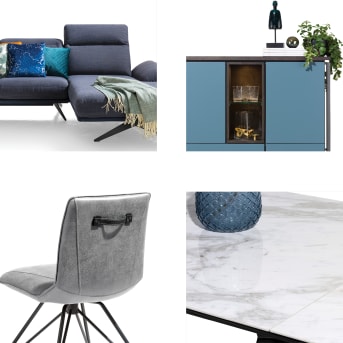 3. Mix aus edlen Materialien und Farben
