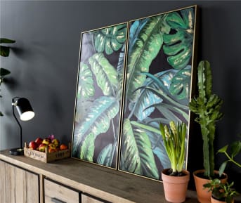 La jungle envahit les accessoires de la maison