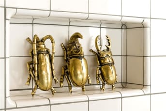Überraschende Kombinationen schaffen ein markantes Interieur