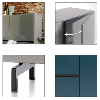 Wonderlijk XOOON LURANO: Hoogglans meubels voor minimalistische interieurs SF-69