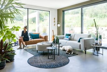 Canapé moderne au design unique