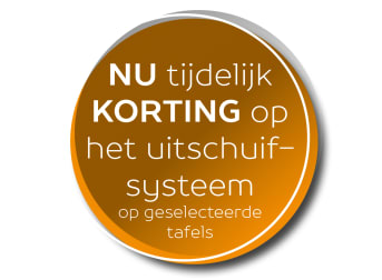 Korting op uitschuifsysteem