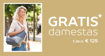 Gratis lederen damestas t.w.v. €129