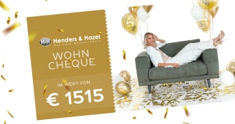 Gewinne einen Wohncheque im Wert von €1515!