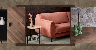 Des motifs rétro et des matériaux naturels pour un intérieur chaleureux