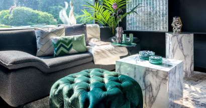 Far East Jade: de extravagante kant van de industriële en minimalistische stijl
