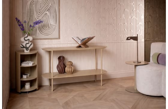 Owen wandtafel H77cm in kleur Taupe shop je bij COCOmaison
