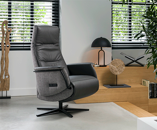 fauteuil relax cuir H&H