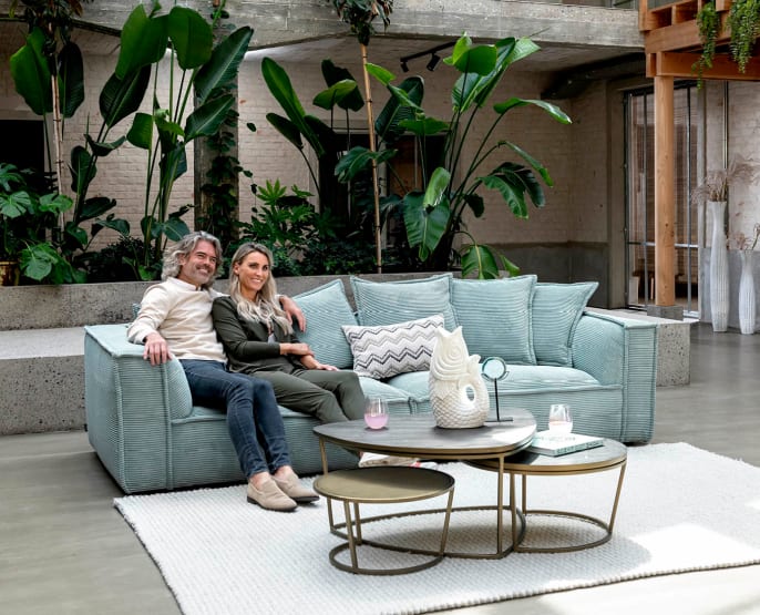 modulaire loungebank 