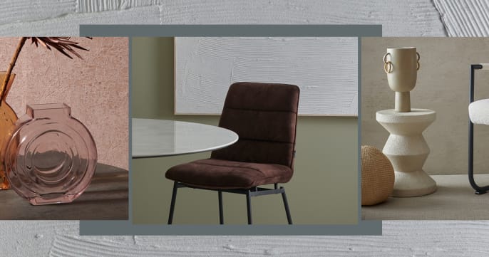Interieur in balance: weiche pastellfarben und organische Formen