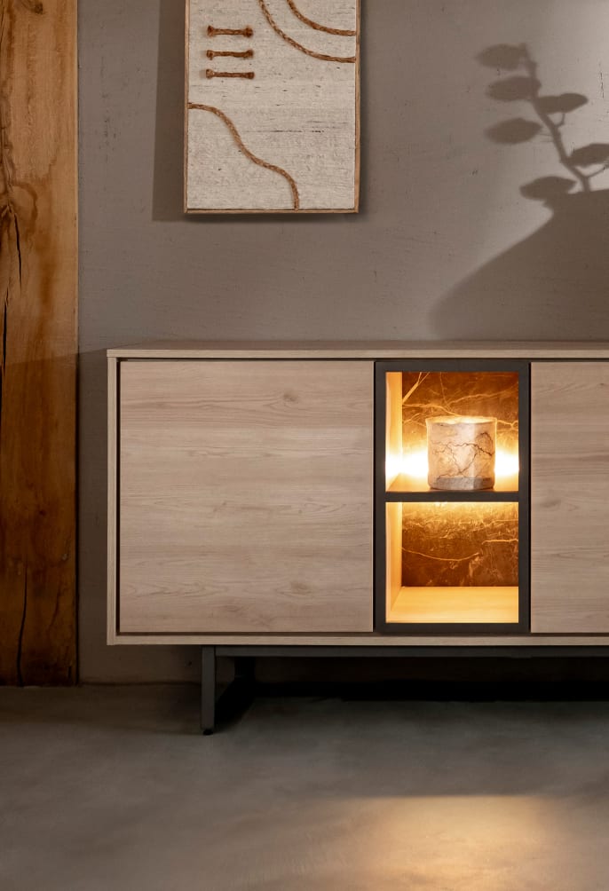 Marmerlook en Led-verlichting | Helsinki collectie