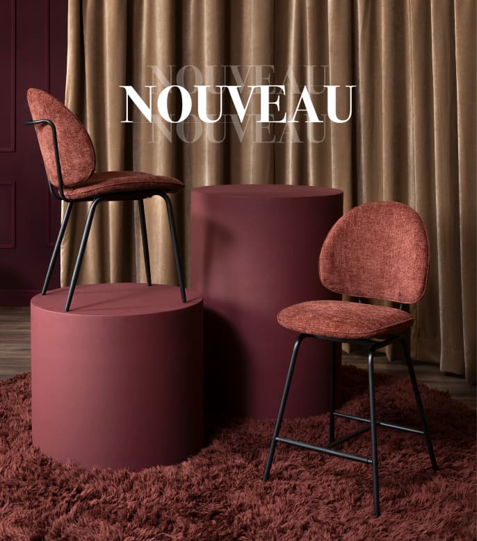 Chaise de salle à manger et chaise de bar Milo de COCOmaison