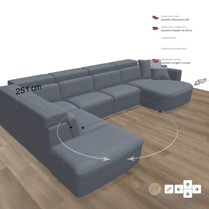 Cantello: Choisissez votre configuration et votre look