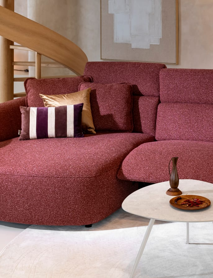 Sofa Cantello met salontafels Salutini