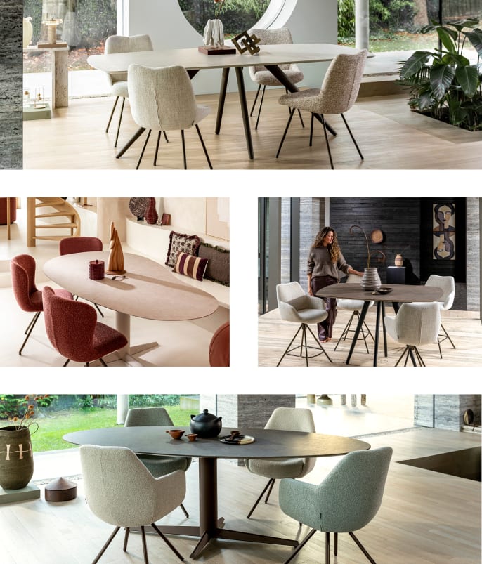 Ontdek de Saluti eetkamertafel