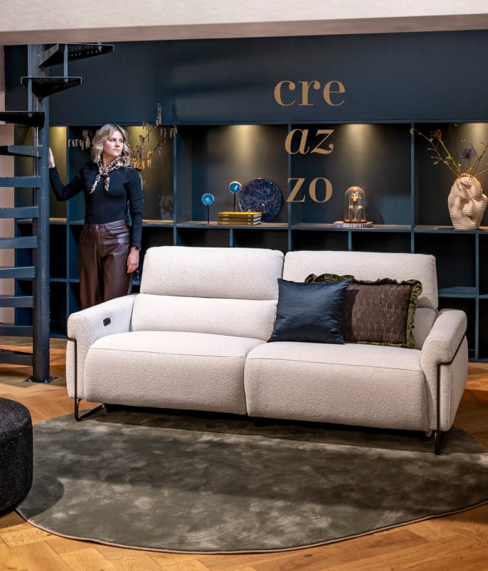 Creazzo: sofa met elektrische functie