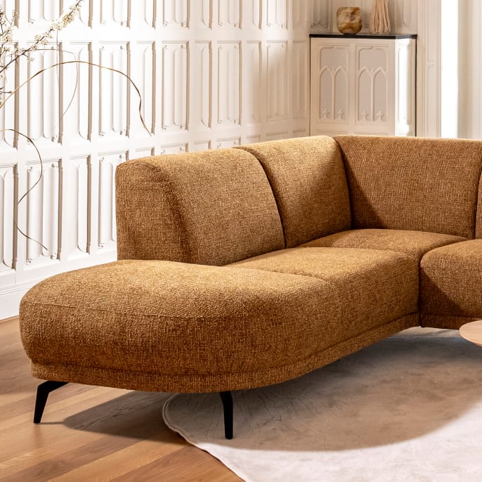 Sofa Ostuni: Strakke lijnen, zachte vormen