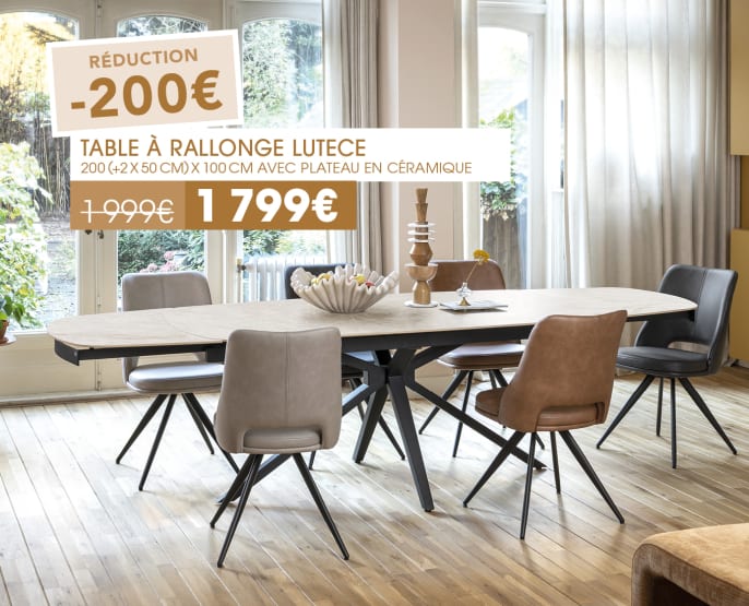 Trouvez votre table idéale