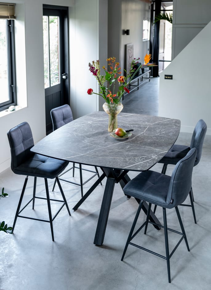 chaise de bar industriel