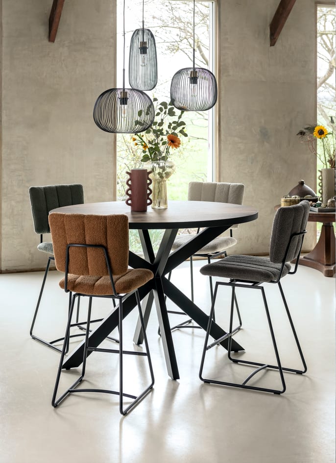 chaise de bar style industriel