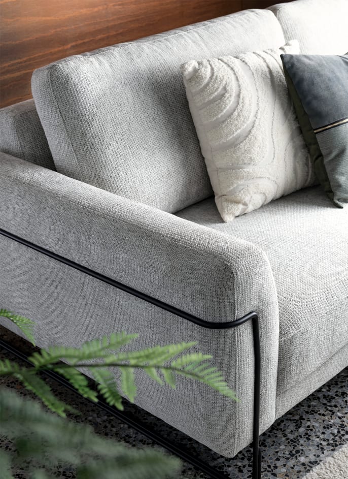 canapé d’angle scandinave design 