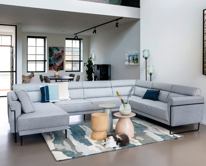 canapé d’angle scandinave XOOON