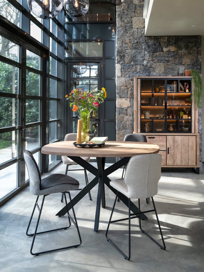 chaise de bar style industriel