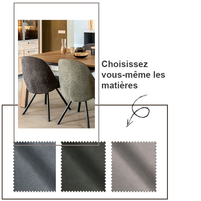 Choix des matériaux pour ambiance Delmonte de H&H
