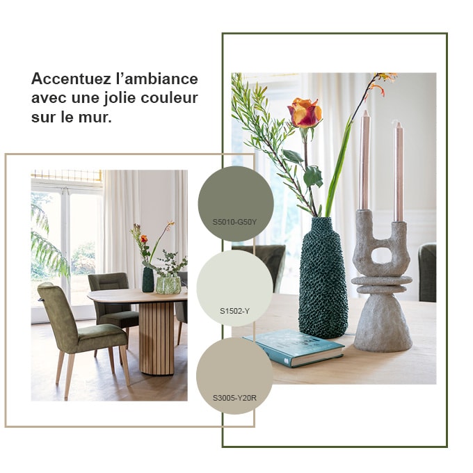 Choix des couleurs ambiance Pavie Natural I H&H