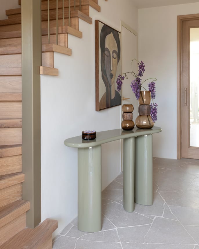 Jonne wandtafel en Leya vazen