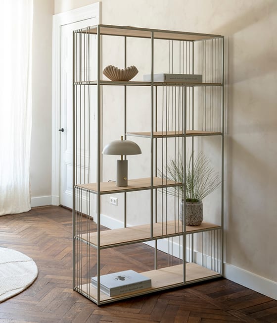 Der NIORA Roomdivider ist ideal für die Trennung von Räumen.