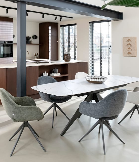 Het perfecte Mix & Match item, de PADOVA uitschuiftafel