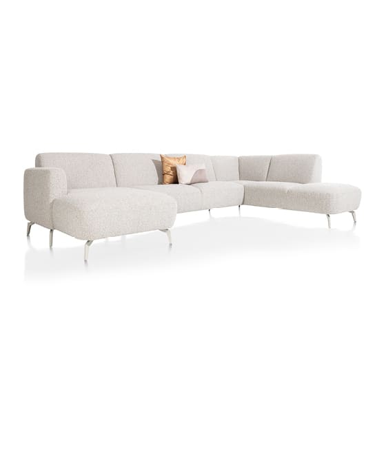 Minimalistische sofa met afgeronde hoeken | TWIST 