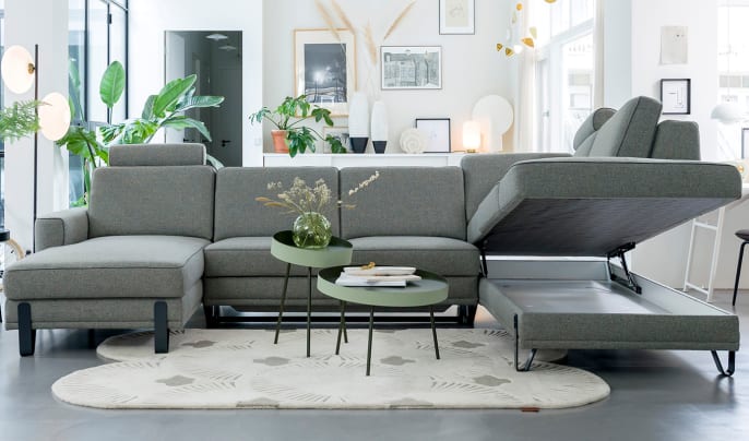 Denver Sofa mit Stauraum 