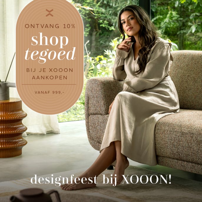 10% shoptegoed cadeau bij aankoop vanaf 999,-