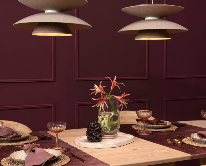 Une ambiance chic et chaleureuse