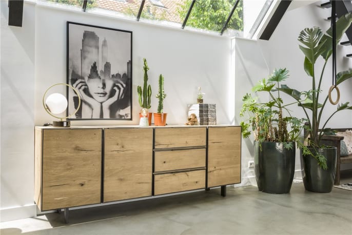 Ein persönliches Interieur in natürlichem Stil