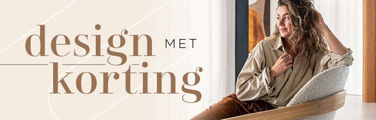 Design met korting