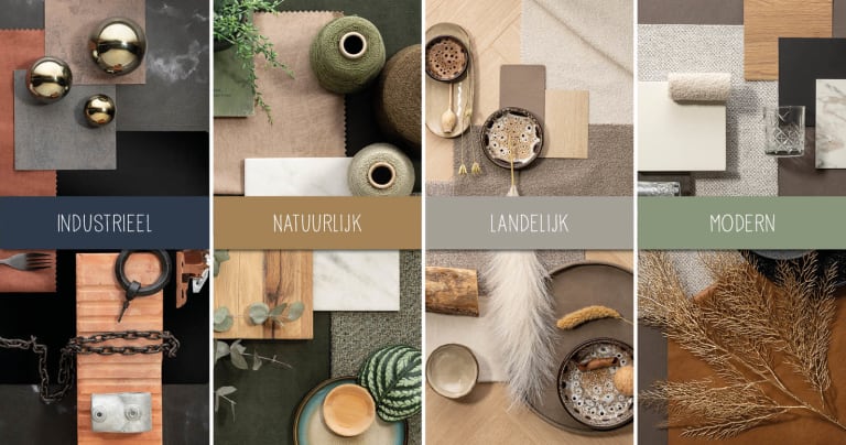 4 inspirerende stijlen voor een persoonlijk interieur 