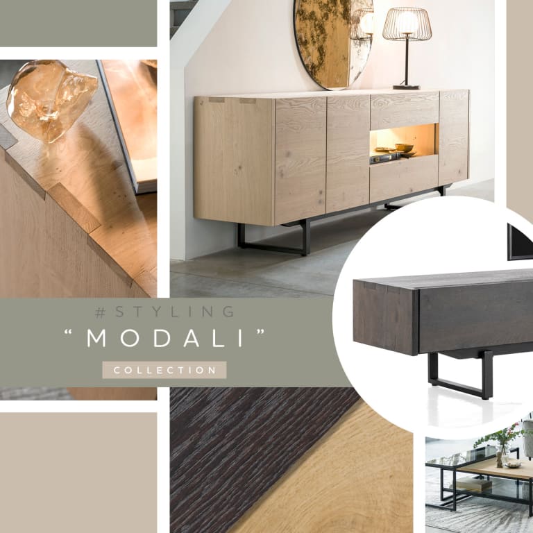 Collection MODALI : design scandinave en deux styles différents