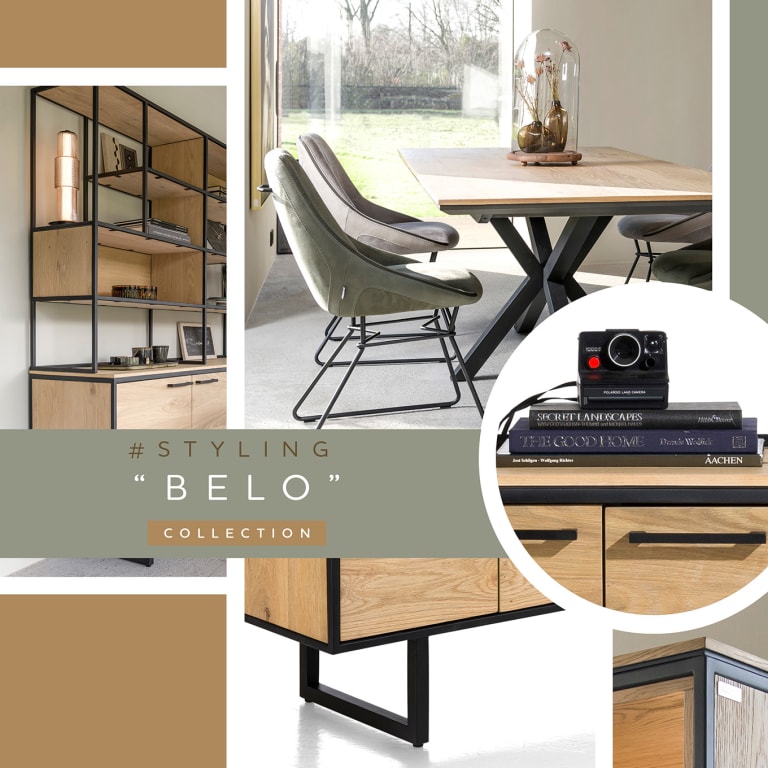 Modern und leicht: Dein industrielles Interieur mit der Kollektion "BELO"